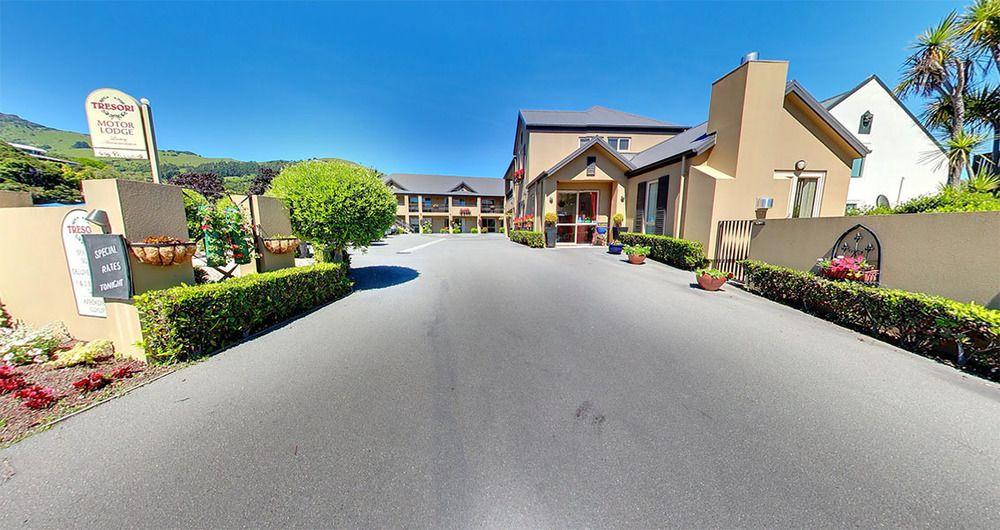 Tresori Motor Lodge Akaroa Esterno foto